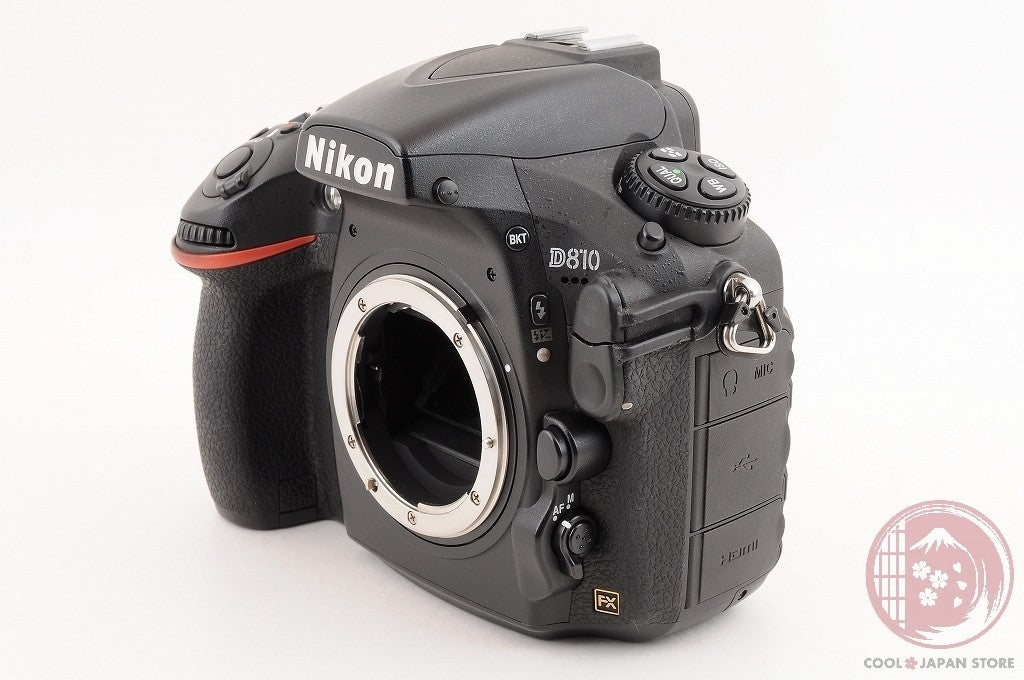 [ 10928 shots MINT w/Strap Charger] Nikon D810 FX D-SLR Camera 36.3 MP Cm66