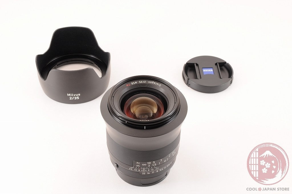 [TOP MINT w/ Hood Caps] Zeiss Milvus 35mm f2 Distagon T* ZF.2 Lens Nikon F Ls22