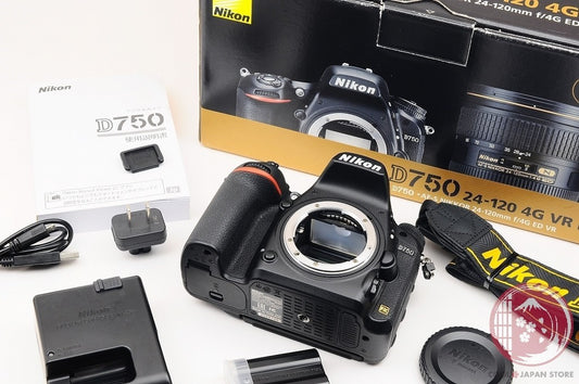 [ 180 shots TOP MINT in Box ] Nikon D750 24.3 MP SLR DSLR FX from Japan Ci14