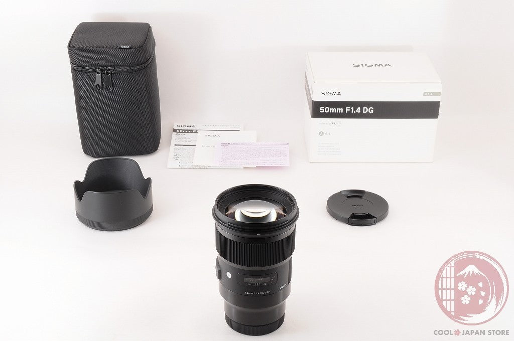 DDU[TOP MINT in Box] Sigma 50mm f/1.4 DG HSM Art L from Japan Lu32