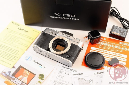 [ 27748 shots MINT+ in Box ] Fujifilm Fuji X-T30 26.1MP Mirrorless Japan Cg01