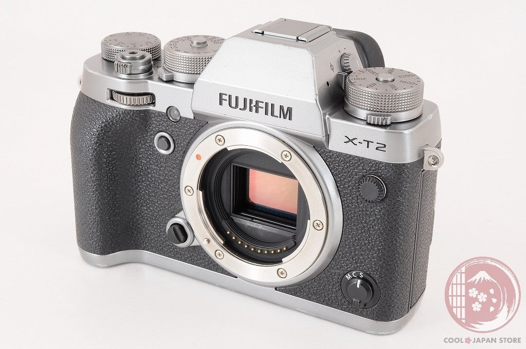 [ Low shots MINT w/ Strap ] Fujifilm Fuji X-T2 XT2 Graphite Silver Edition Ci93