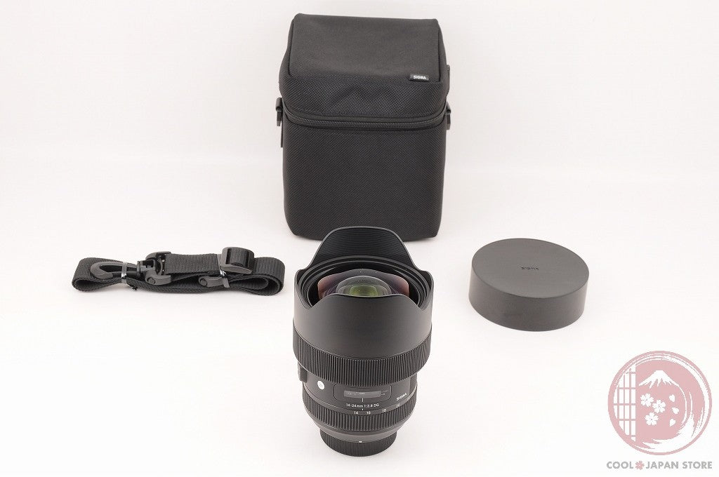 [MINT w/ Case Caps] Sigma 14-24mm f/2.8 DG HSM Art NIKON from Japan Lw80