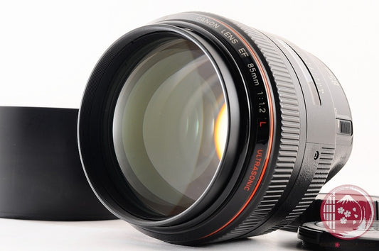 [MINT+ w/ Hood Caps] Canon EF 85mm F/1.2 L f1.2L USM Portrait Lens Japan Ls10