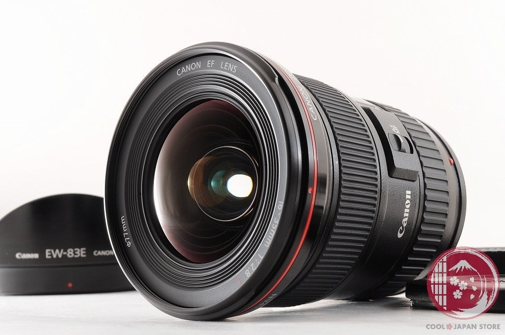 DDU[TOP MINT w/Hood Caps] Canon EF 16-35mm f/2.8 L 2.8L from Japan Lu16