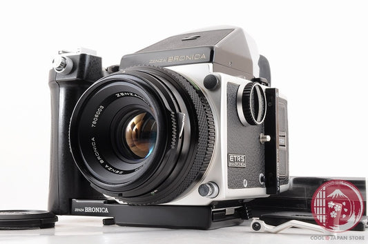 DDU[MINT w/Prism Finder] Zenza Bronica ETR S +75mm from Japan Cj89