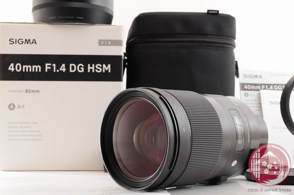 [MINT w/ Tripod in Box] Sigma 40mm f/1.4 DG HSM Art SONY from Japan Ly16