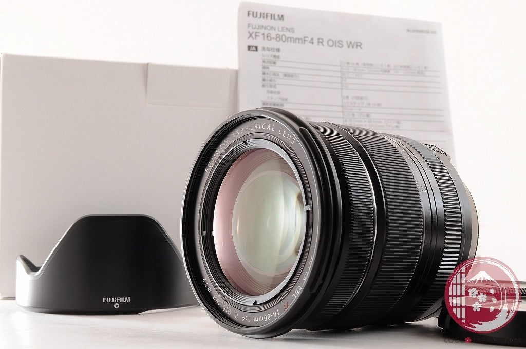 DDU[TOP MINT in Box] FUJIFILM Fuji Fujinon XF 16-80mm f/4 R OIS WR Japan Lu23