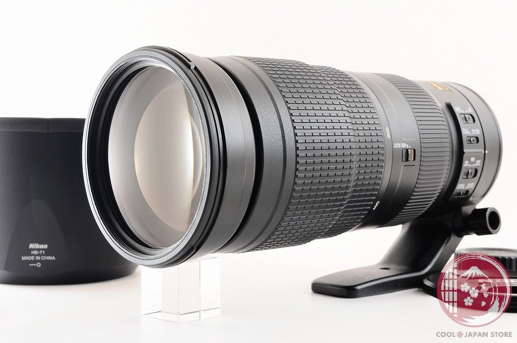 [MINT+ w/ Hood Tripod] Nikon AF-S 200-500mm f/5.6 E f5.6E ED VR from Japan Ls19