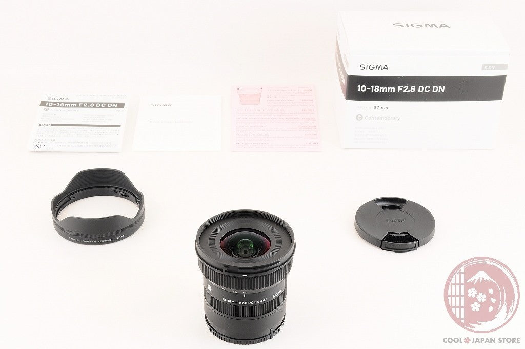 [TOP MINT in Box] Sigma 10-18mm f/2.8 DC DN Contemporary Sony from Japan Lw17