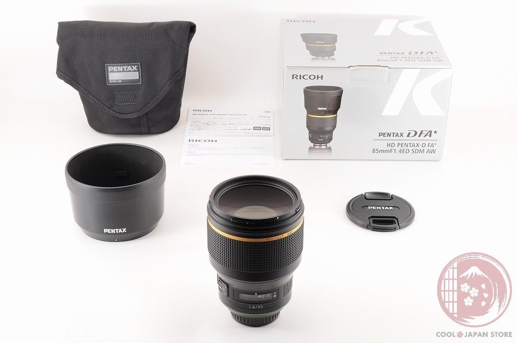 READ[MINT in Box] Pentax HD D FA 85mm f/1.4 ED SDM AW from Japan Ls64