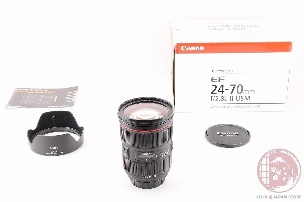 DDU[MINT+ in Box] Canon EF 24-70mm f/2.8 II L USM from Japan Lt72