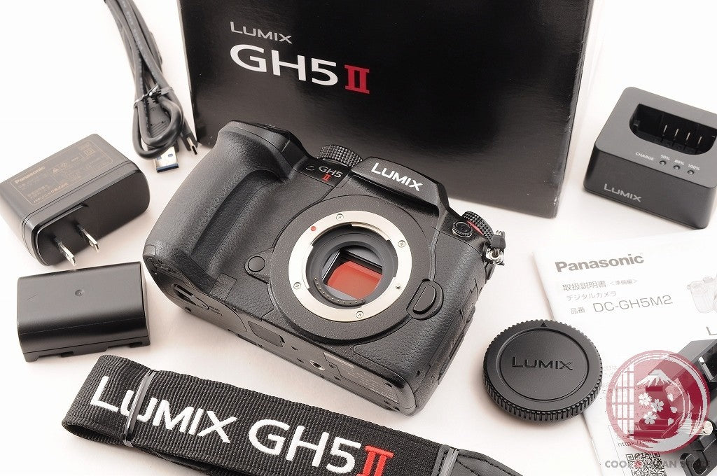 [ 4906 shots TOP MINT in Box ] Panasonic LUMIX DC GH5 II DC-GH5 from Japan Ci44