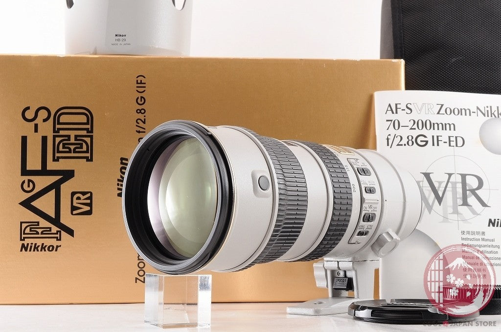 [MINT in Box] Nikon AF-S 70-200mm f/2.8 G ED VR IF Light Gray Japan Ly21