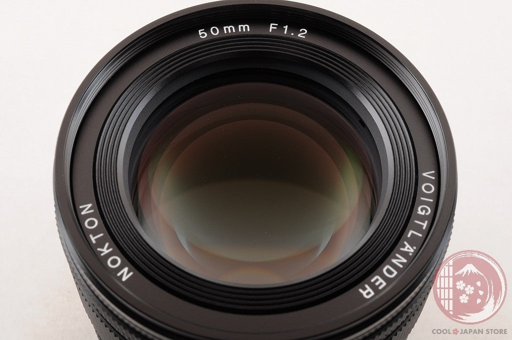 [MINT+ w/Hood Caps] Voigtlander NOKTON 50mm f/1.2 Fujifilm X Mount Japan Ly47