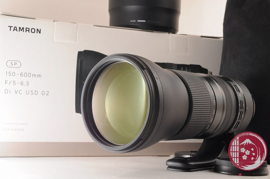 READ[EXC5 in Box] Tamron 150-600mm f/5-6.3 Di VC CANON EF G2 Japan Ls61