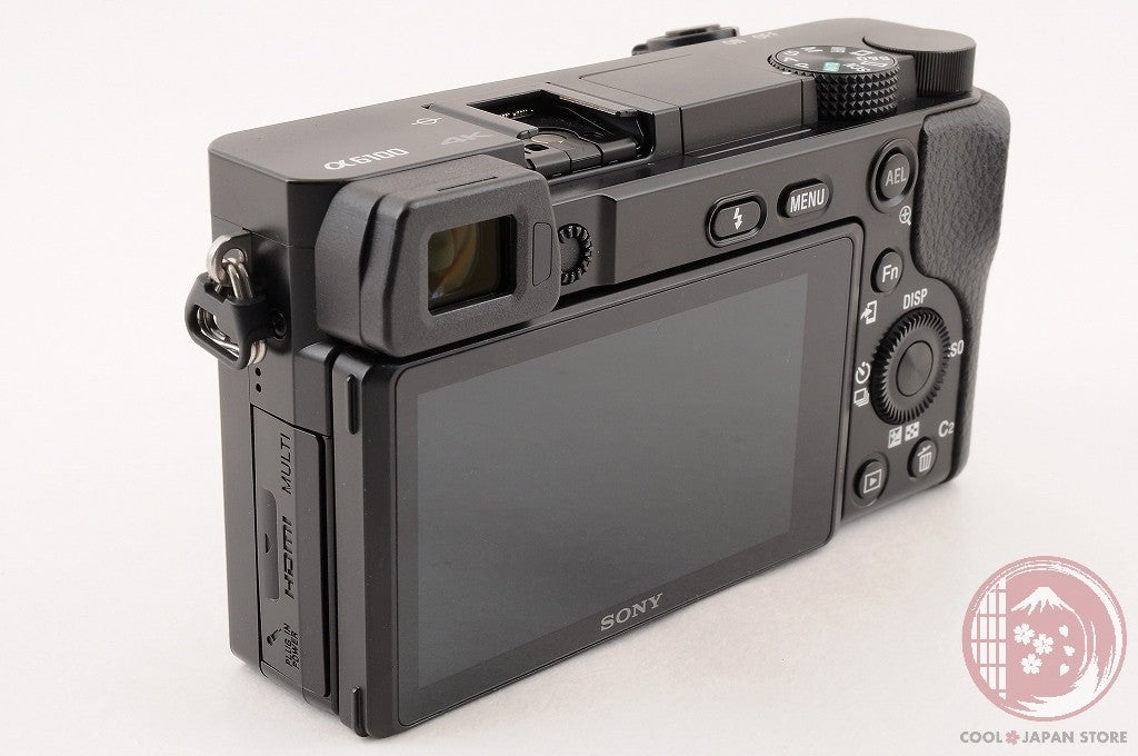 [ 1303 shots MINT+ w/ Strap Cable ] Sony Alpha a6100 Mirrorless Cm24