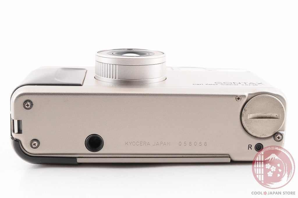 DDU[MINT w/Strap Case] Contax T2 Silver from Japan Cj54