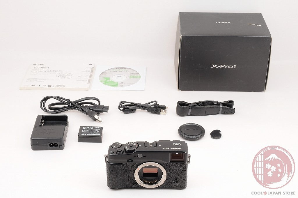 [MINT+ in Box] Fujifilm Fuji X-Pro1 Black 16.3MP Digital Camera from Japan Cl96