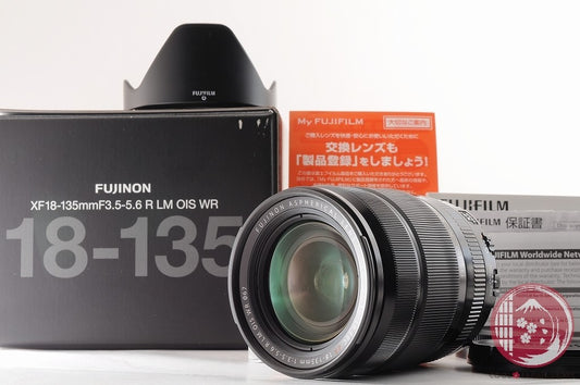 DDU[MINT+ inBox] FUJIFILM Fuji Fujinon XF 18-135mm F/3.5-5.6 R LM OIS WR Lu25