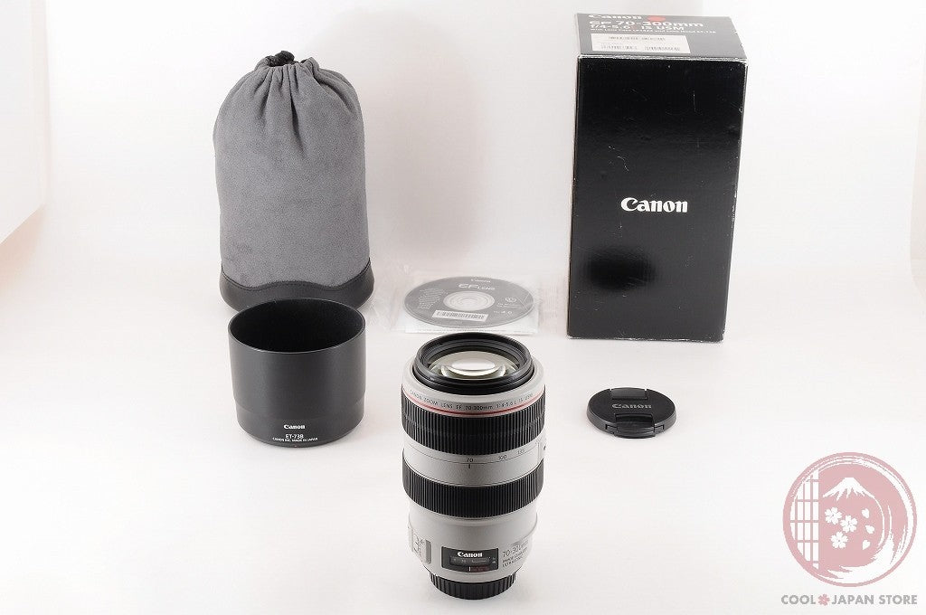 DDU [TOP MINT in Box] Canon EF 70-300mm f/4-5.6 L IS USM from Japan Lt60