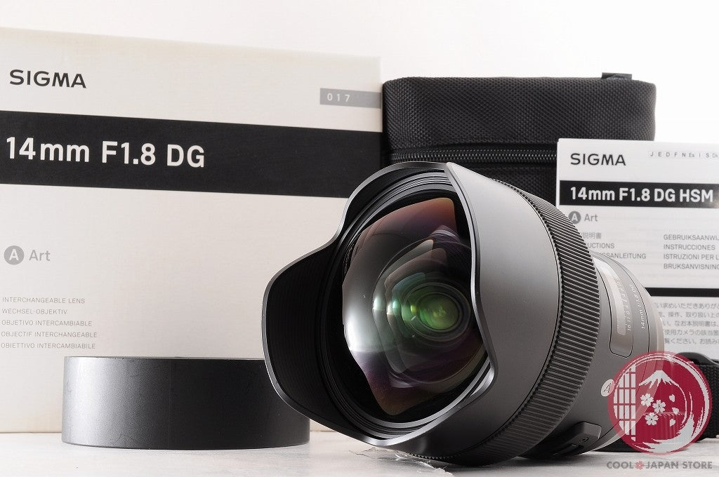 [MINT in Box] Sigma 14mm f/1.8 DG HSM Art NIKON from Japan Ly79