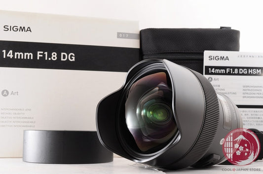 [MINT in Box] Sigma 14mm f/1.8 DG HSM Art NIKON from Japan Ly79