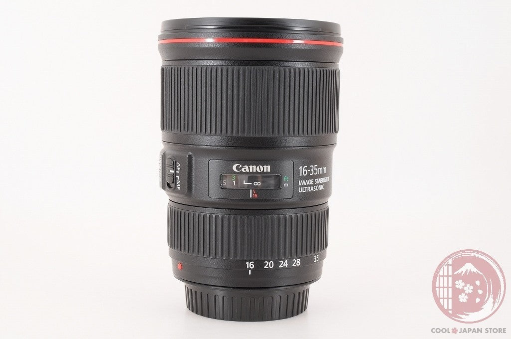 DDU [TOP MINT w/Hood Caps] Canon EF 16-35mm f/4 L f4L IS USM from Japan Lu60