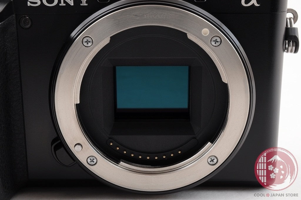 [ 1303 shots MINT+ w/ Strap Cable ] Sony Alpha a6100 Mirrorless Cm24