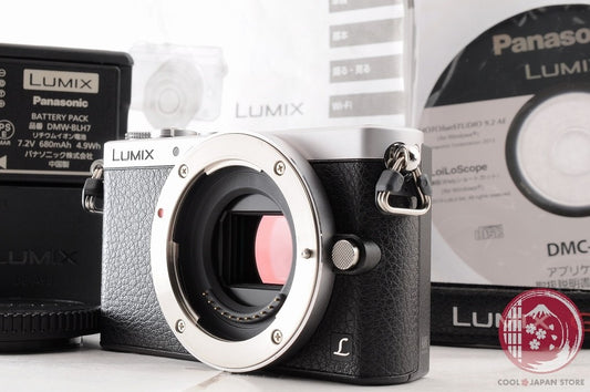 [TOP MINT w/Strap Charger] Panasonic DMC GM1 Silver from Japan Cl76