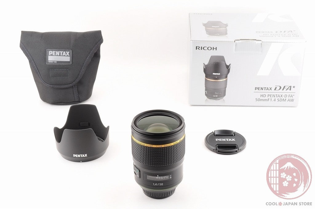 [MINT+ in Box] Pentax HD D FA 50mm f/1.4 SDM AW from Japan Ls80