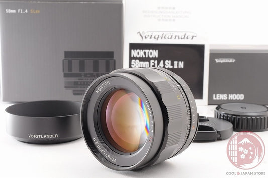 DDU[TOP MINT in Box] Voigtlander NOKTON 58mm f/1.4 SL II NIKON from Japan Lu22
