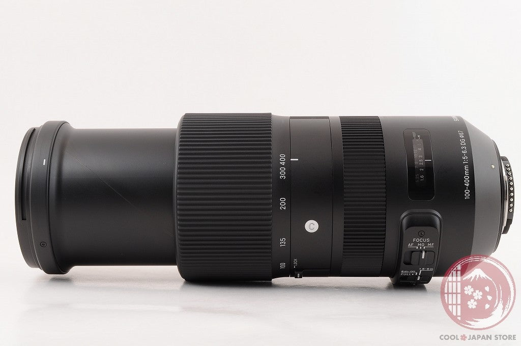 [MINT w/ Hood Caps] Sigma 100-400mm f/5-6.3 DG OS HSM Contemporary NIKON Ly43