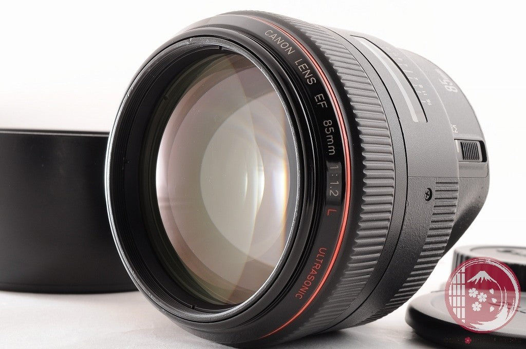[MINT w/Hood Caps] Canon EF 85mm F/1.2 L f1.2L USM Portrait Lens Japan Ly95