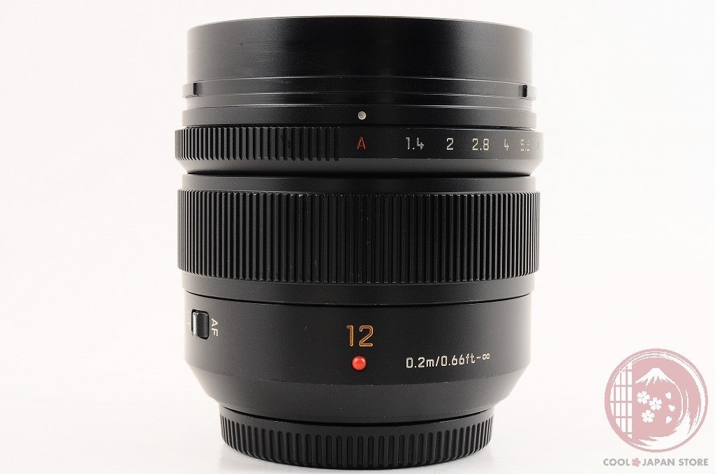 [MINT w/ Hood Caps] Panasonic LEICA 12mm f/1.4 DG SUMMILUX ASPH. LUMIX G Lw13