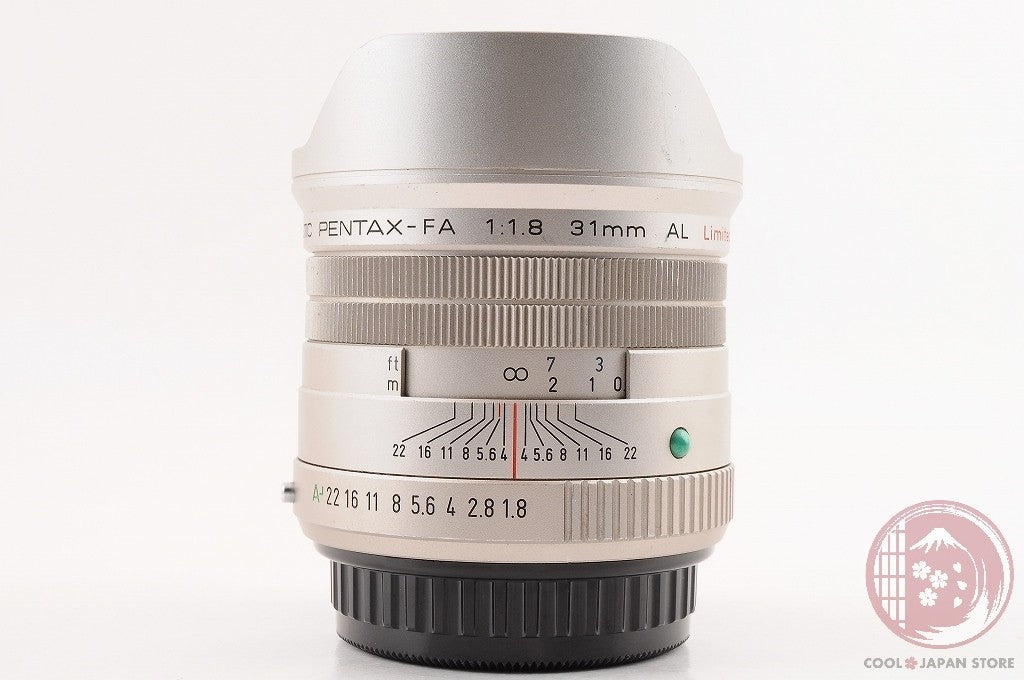 [MINT w/Pouch Caps] Pentax_FA_31mm_f1.8_AL_limited Lz15