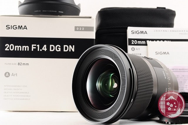 [TOP MINT in Box] Sigma 20mm f/1.4 DG DN Art SONY from Japan Lv18