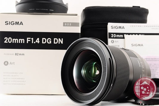 [TOP MINT in Box] Sigma 20mm f/1.4 DG DN Art SONY from Japan Lv18