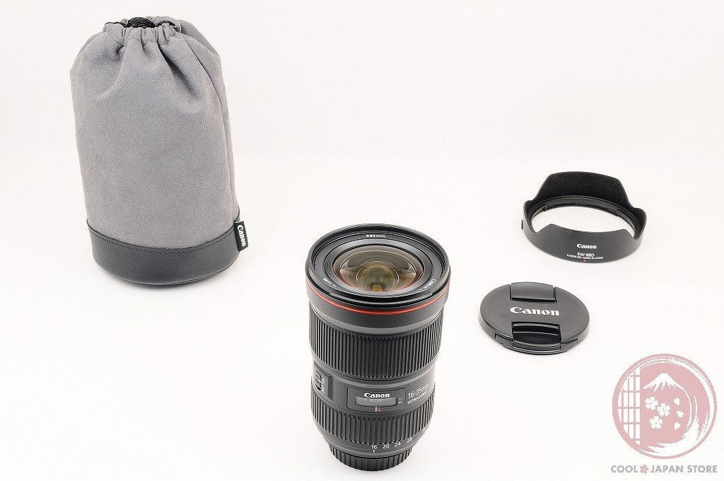 DDU[MINT+ w/ Hood Pouch] Canon EF 16-35mm f/2.8 L f2.8L III from Japan Lu00