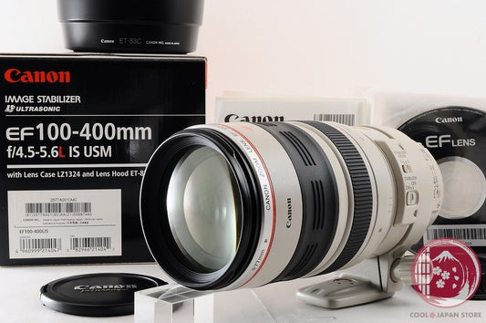 [TOP MINT in Box] Canon EF 100-400mm f/4.5-5.6 L IS USM from Japan Lv86