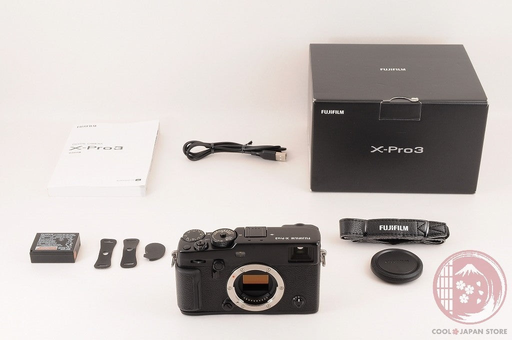 [ 11813 shots MINT in Box] Fujifilm Fujifilm X-pro3 black from Japan Cg79