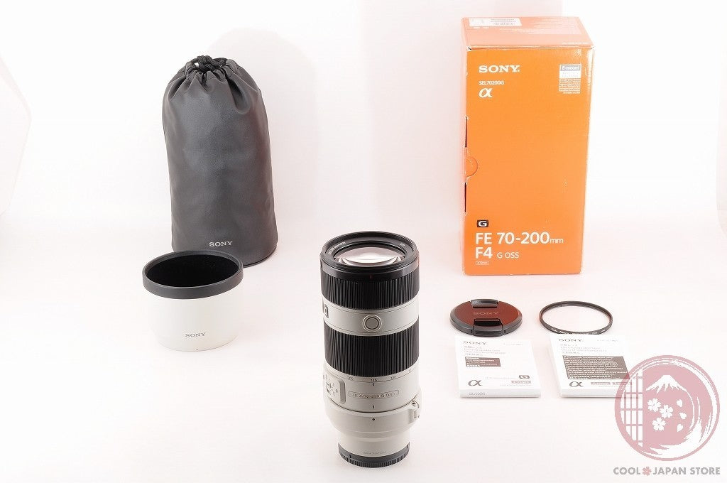 [MINT+ w/Filter in Box] Sony FE 70-200mm f/4 OSS G SEL70200G from Japan Lt35