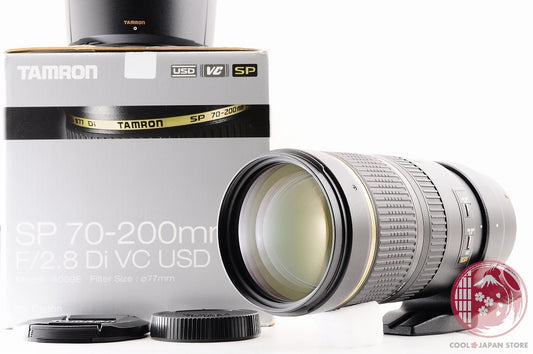 Firm Updated [MINT+ in Box] Tamron SP 70-200mm f/2.8 Di VC USD Canon A009E Lh58